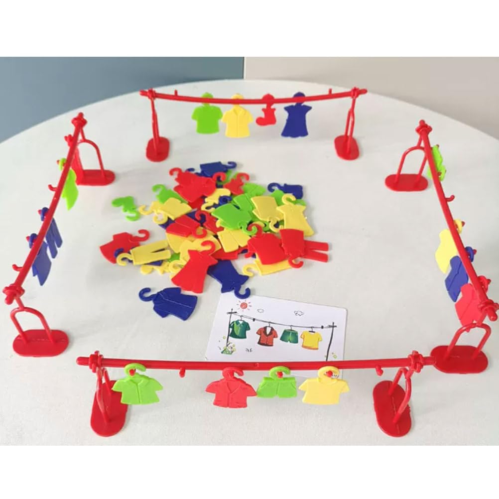 Jeu Correspondance Montessori Corde Linge, Jouet tri motricité Fine