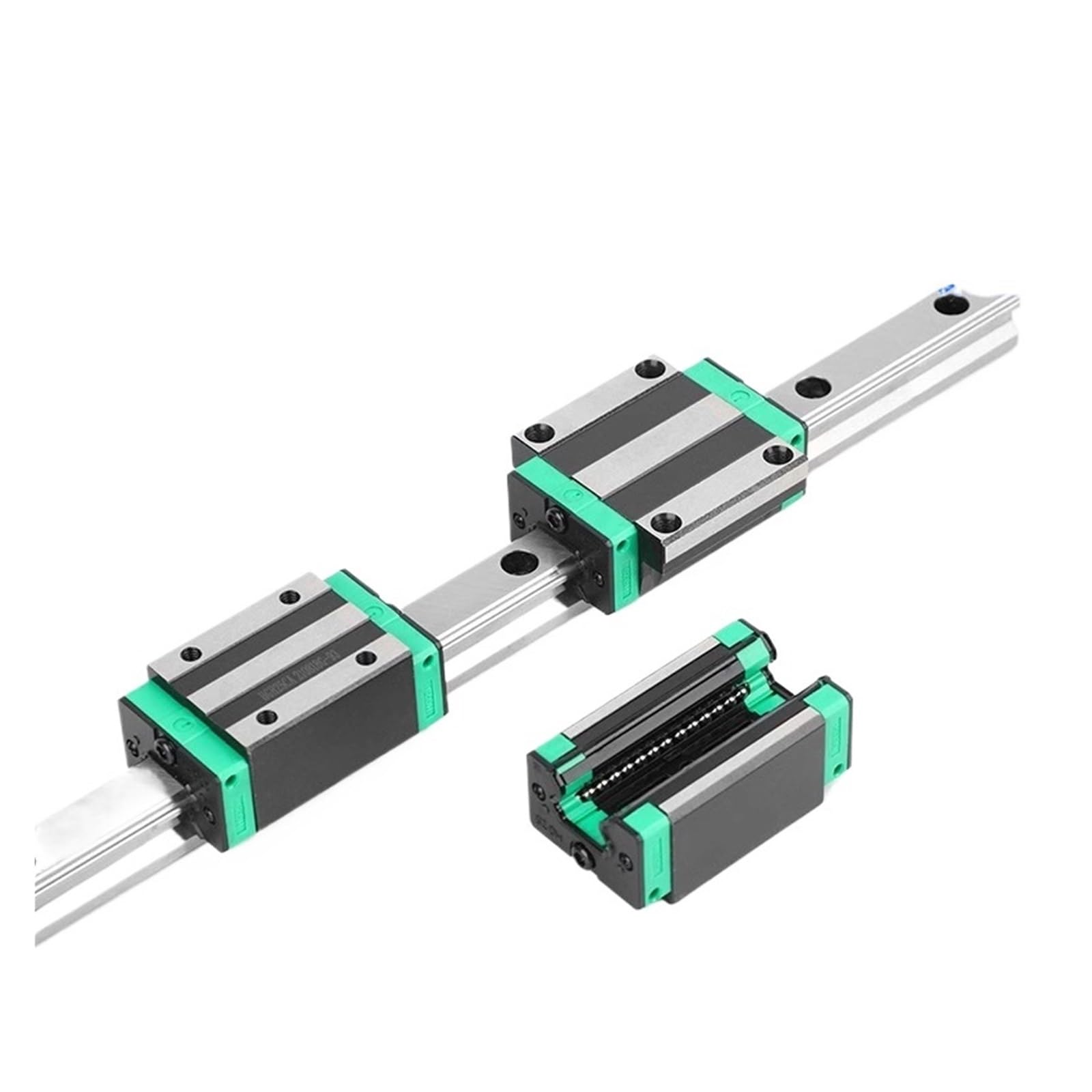 Linearführung, 10 Stück HG15 Linearführungsschiene Und HG15CA Schieber