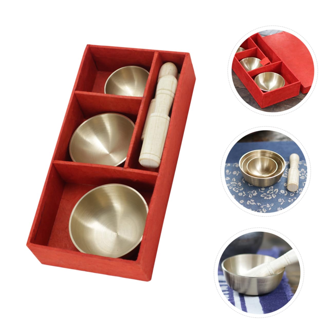 2 Set Campane tibetane Campane tibetane Campane tibetane per principianti Campane tibetane per yoga Campane tibetane per meditazione Campane tibetane per yoga Campane tibetane per meditazione Mini