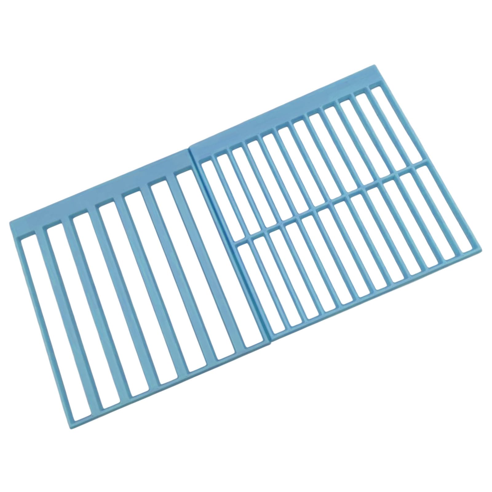 Jazuaiao Multipurpose Printed Grids Rulers 2Pcs Sturdy Tool for Artistics and Creative Crafting Paintings Ruler