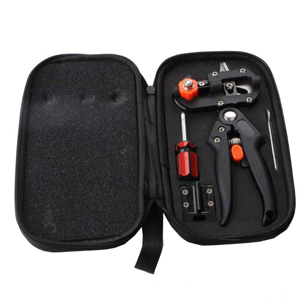 Cabilock 1ensemble Kit Outils De Jardinage Professionnel Pour Ensemble De Sécateurs Et Couteaux à Greffer Avec Noir Et Lame De Outils De Pour Fruitiers