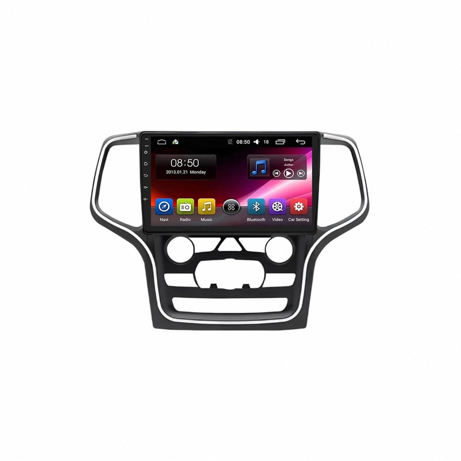 Radio Coche 2 DIN Bluetooth para Kia Sedona 2014-2020 con Mirror Link HD 8