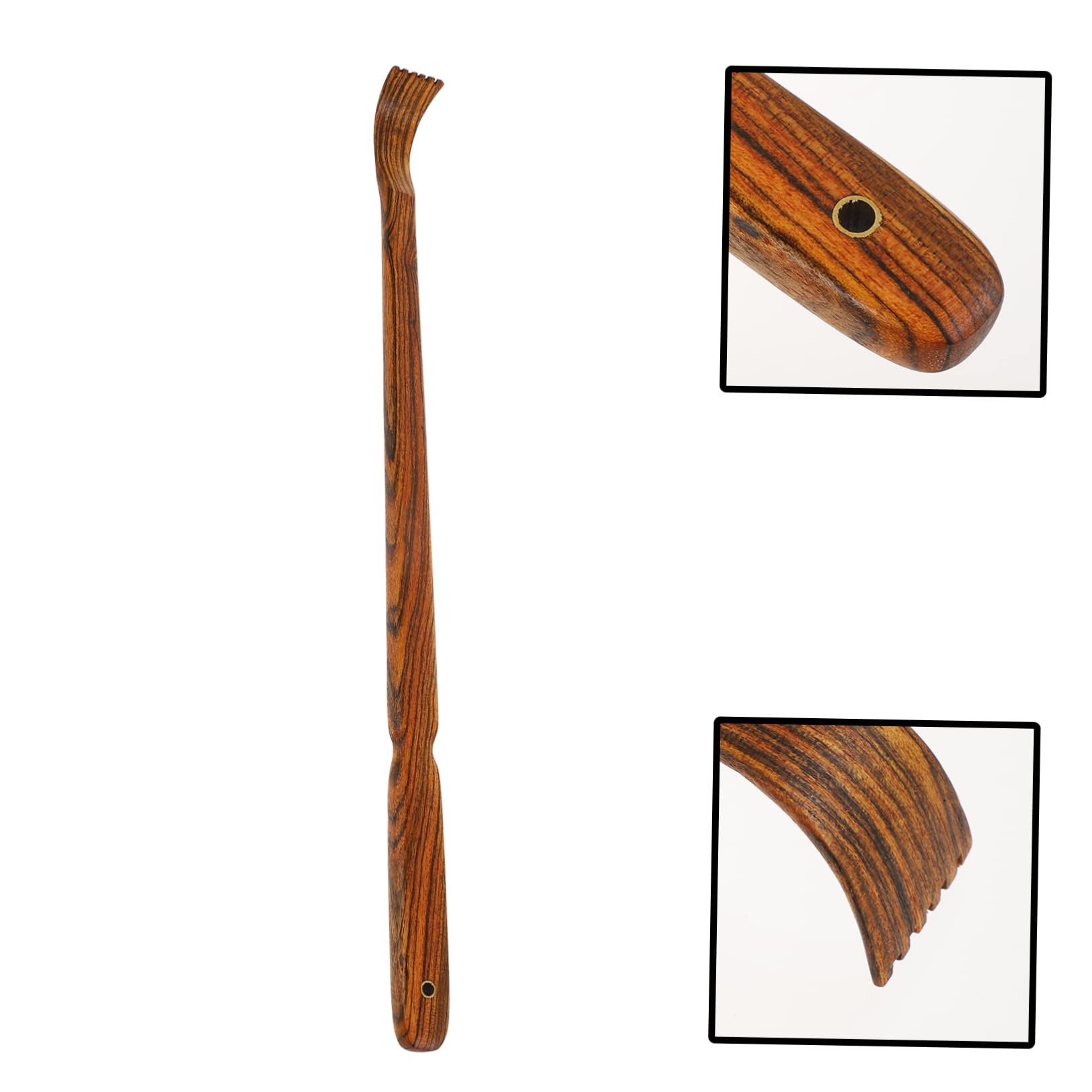 VALICLUD 3 Piezas cosquillas picar extensible músculo cuerpo dedos rascador retráctil rascadores de espalda conveniente rascador garra rascador Sándalo Brown