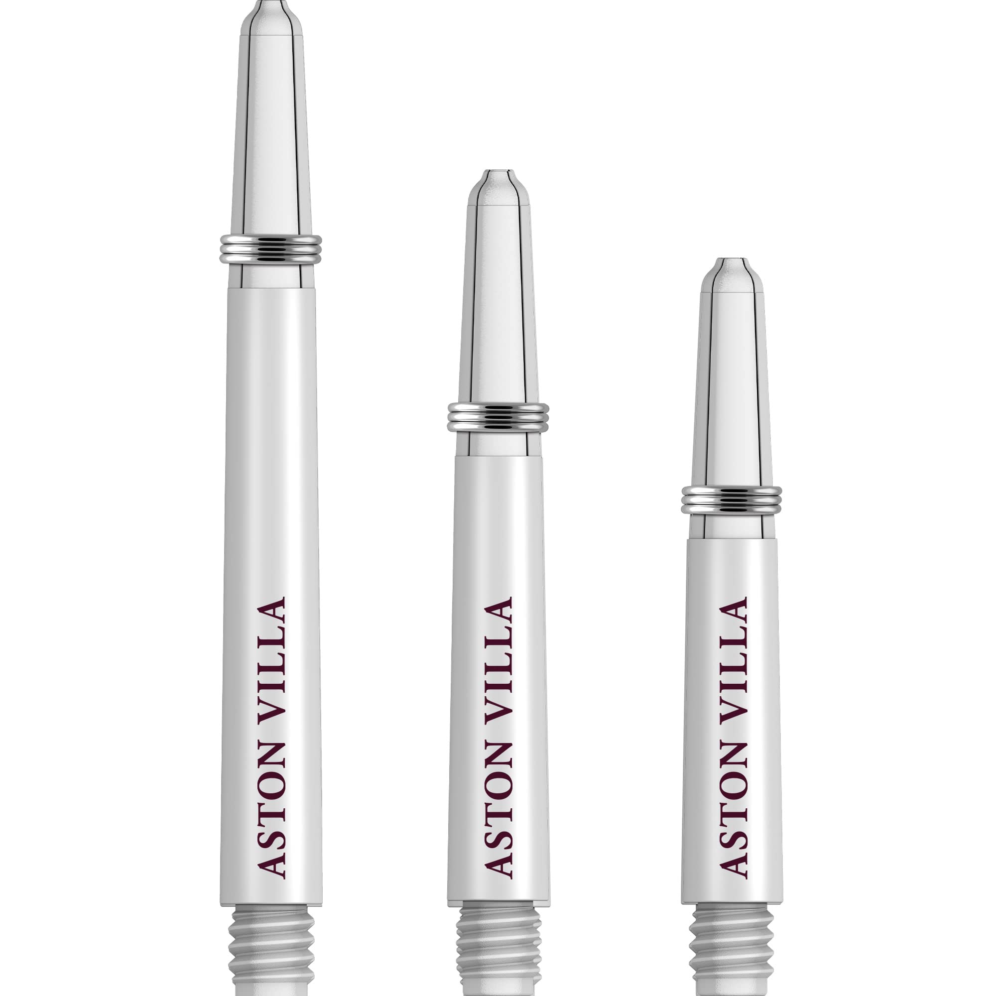 FOCO Officially Licensed Aston Villa Football Club Villans FC Dart Shafts With Springs Medium 1 Set of 3 Shafts (S1629)
