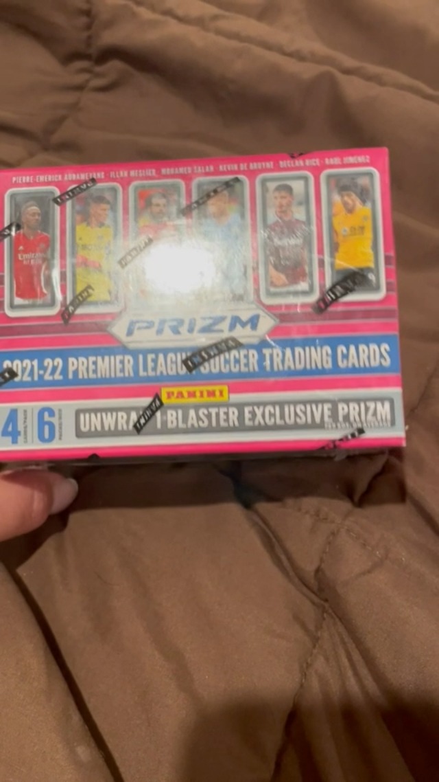 Amazon.com: 2021-2022 Panini Prizm Premier League Soccer Blaster