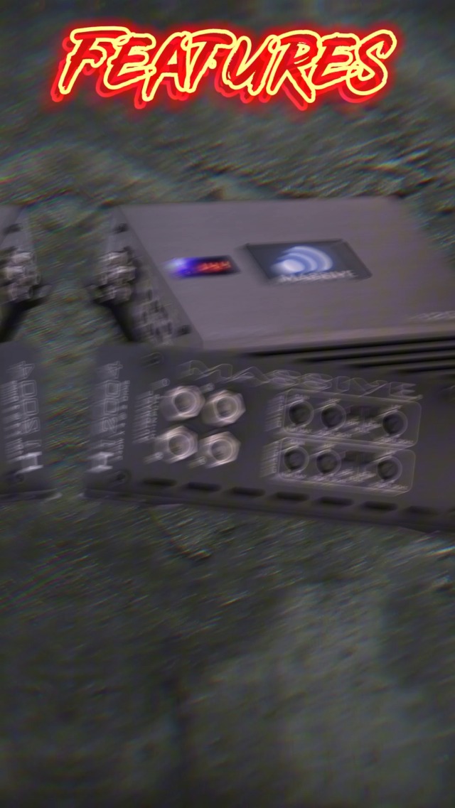 Image of Massive Audio H12004 | 200 Watts RMS x 4 @ 4 Ohm 4 Channel Hippo Series High Performance Amplifier
