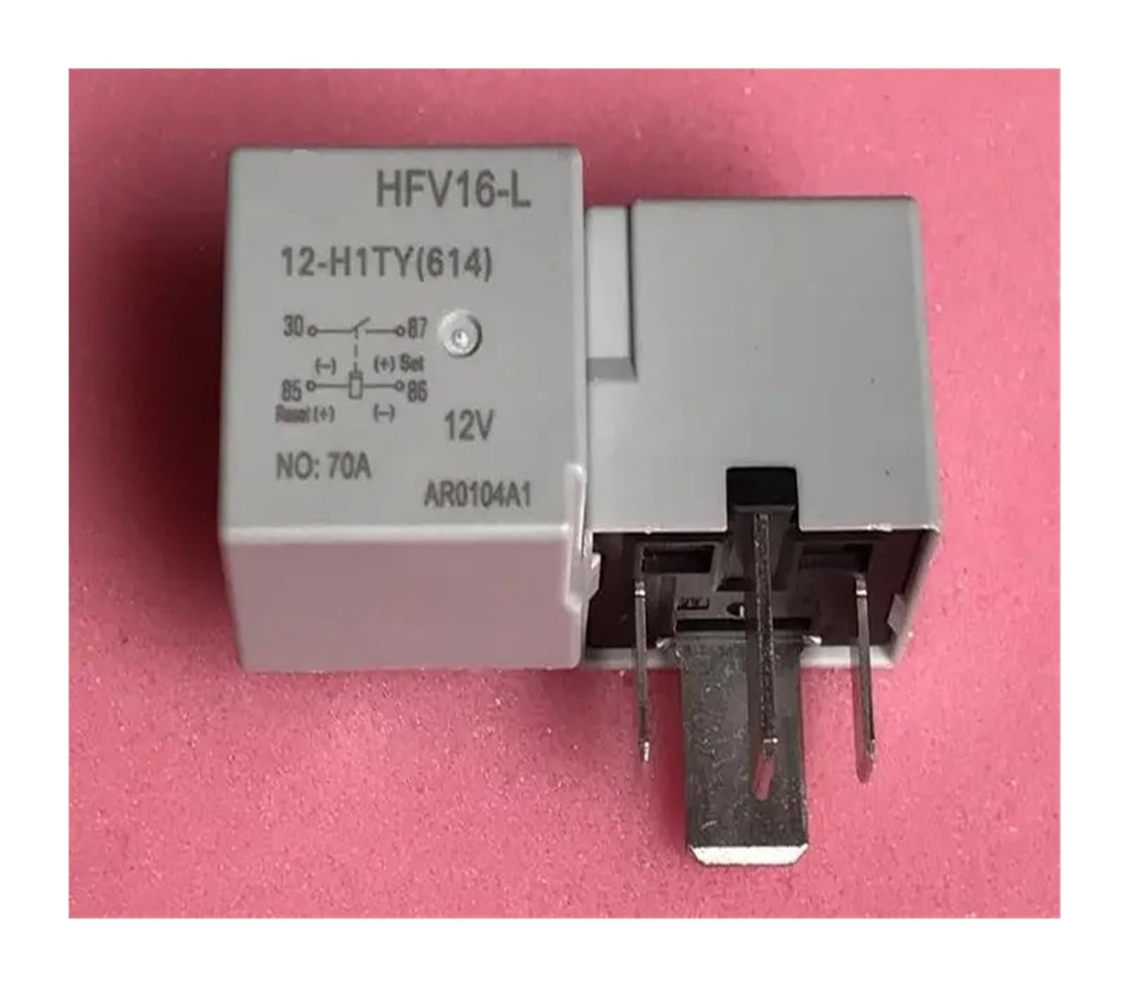 WBBAYDRFR Relay HFV16-L 12-H1TY 12V HFV16-L-12-H1TY HFV16L 12H1TY HFV16L12H1TY 12VDC DC12V DIP4 5PCS
