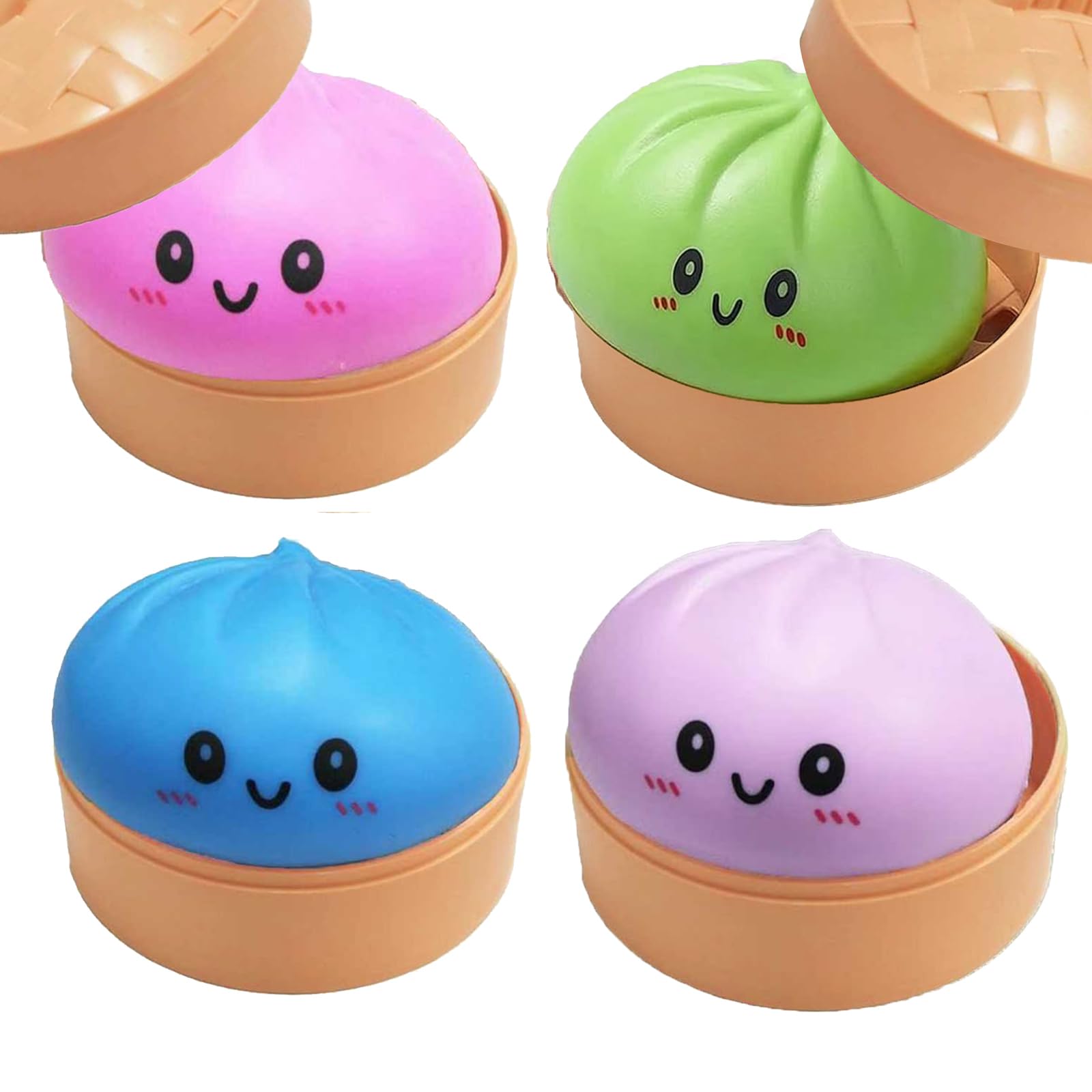 New 2026-Dumpling Squishies & Dumpling Squishy Mystery Box Squishy Dumpling (Purple) — view 8