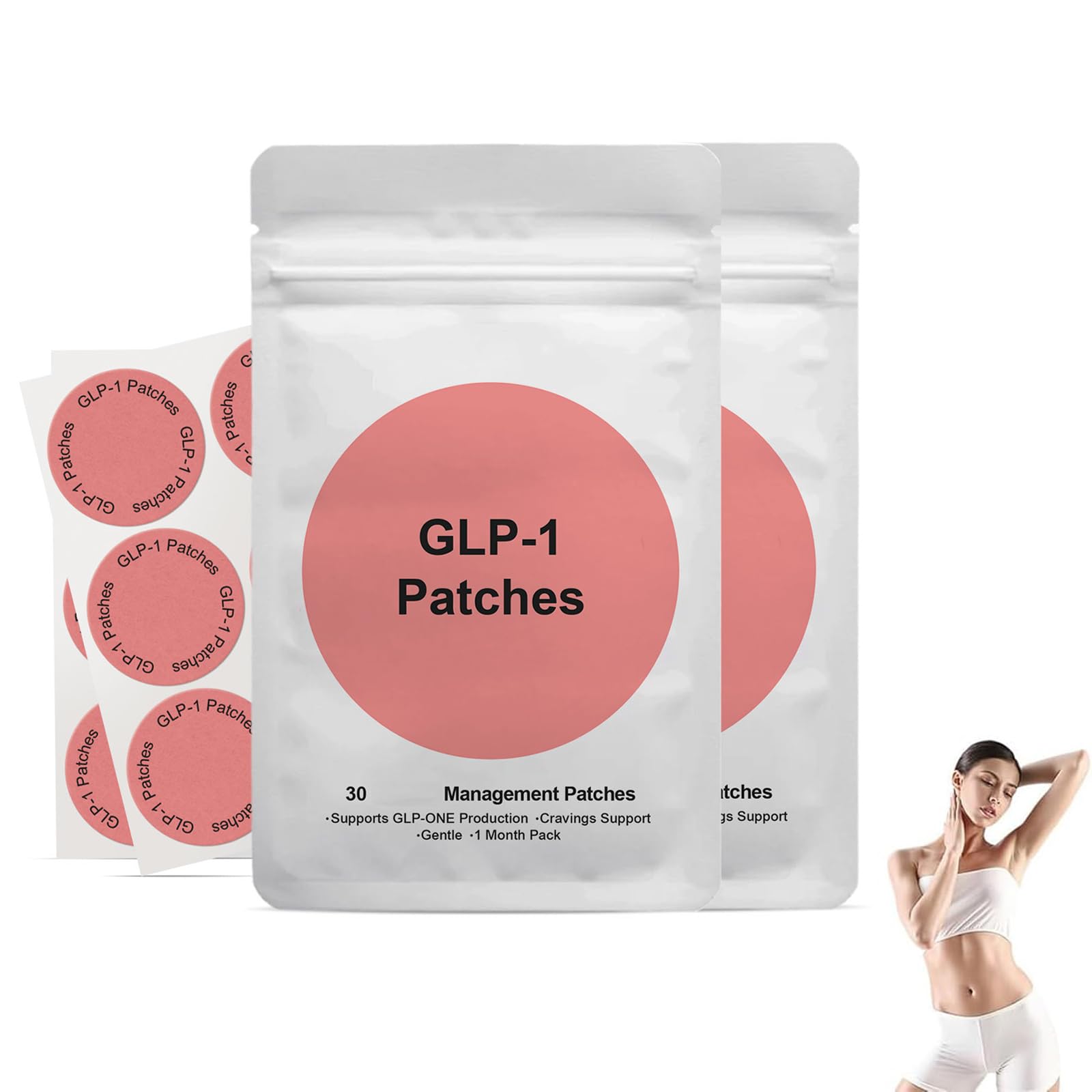 glp 1 patches 60pcs GLP-1 Patches, Natural Ingredients Patch, Gentle and Soothing for  Women（2packs, 60pcs : Buy Online at Best Price in KSA