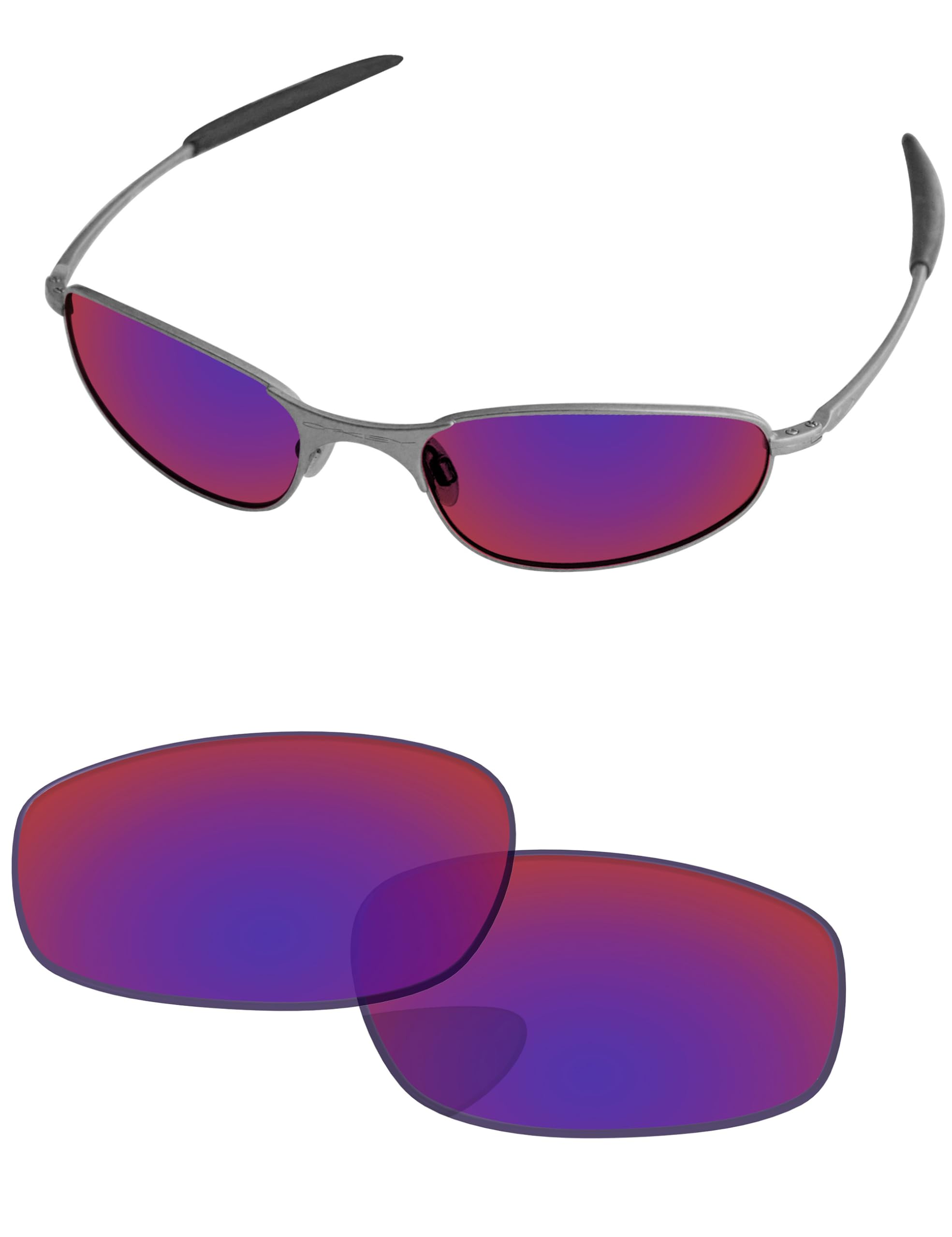 Lenti di ricambio compatibili con occhiali da sole Oakley A Wire