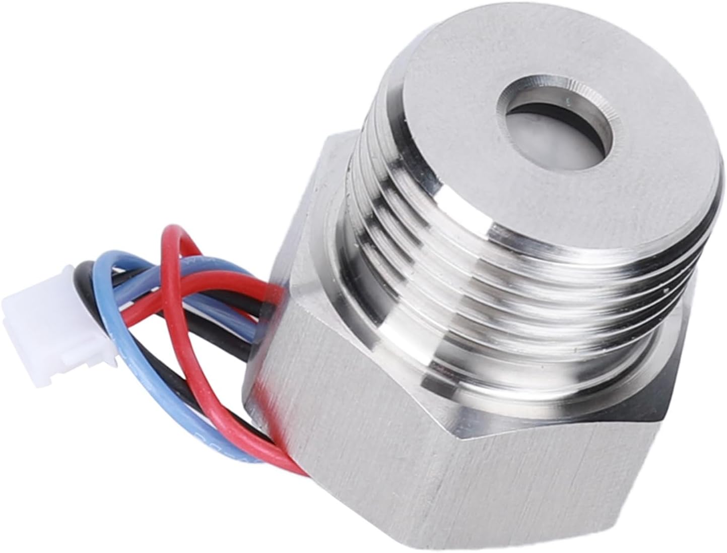 Pressure Transmitter Sensor,Flat Film 0 10/30/100/300/500Bar 5V DC Analog 3 Wire,Practical,High Performance,Stable,with Piezoresistive Craftsmanship,for Industrial Use (0-500Bar)
