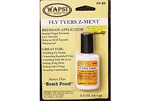 Fly Tying Head Cement ::: Fly Tying Z-Ment ::: Makes Flies Bomb Proof