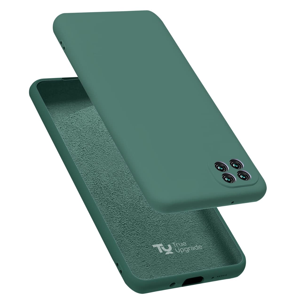 TRUEUPGRADE for Samsung Galaxy F42 5G / A22 5G Case Liquid Silicone Gel Rubber Bumper Case with Soft Microfiber Lining Cushion Hard Shell Shockproof Protective Cover for Samsung Galaxy A22 5G (Green) (B09G4CJ69V) Amazon Price History, Amazon Price Tracker