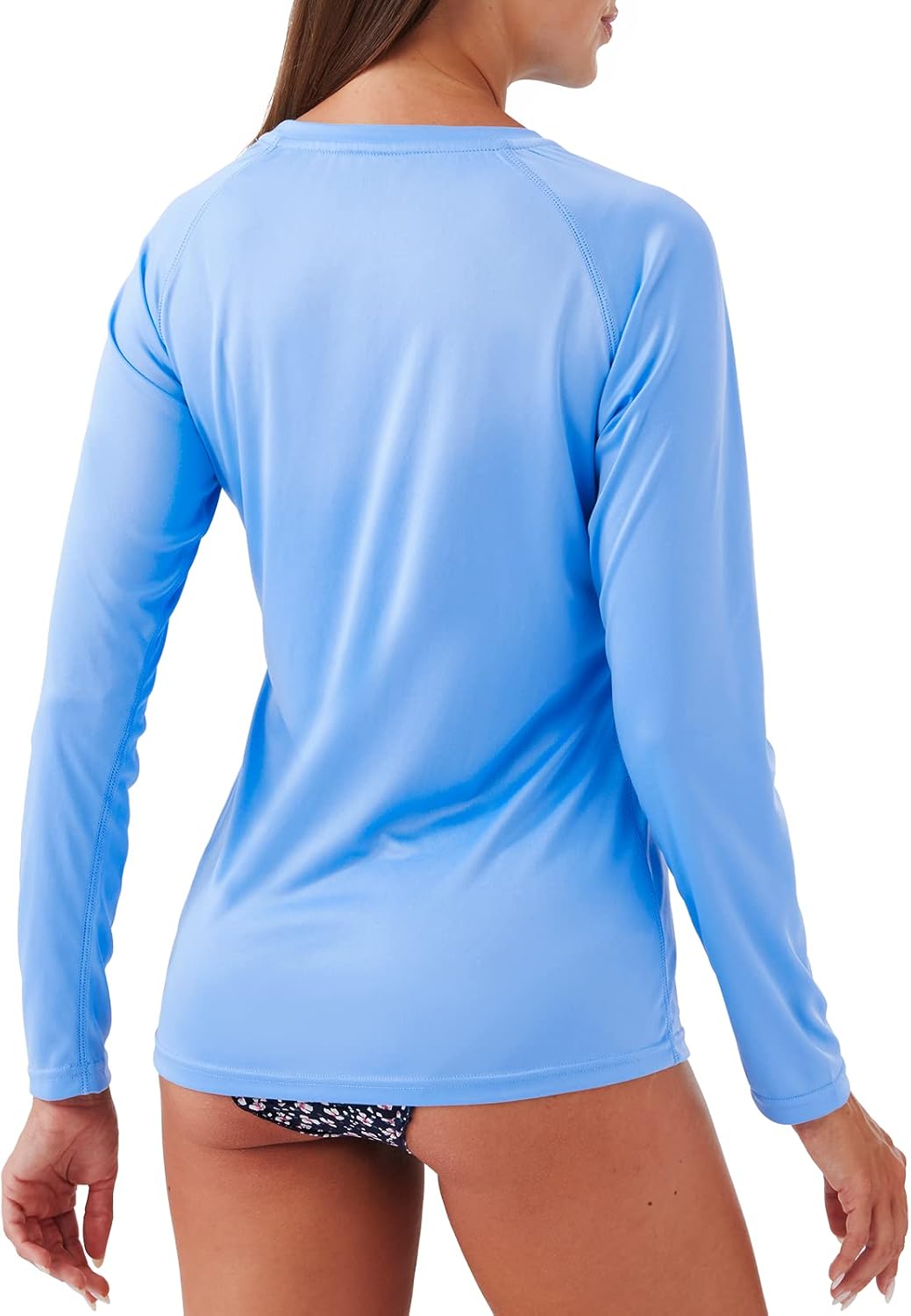 Women's UPF 50+ Long Sleeve Rash Guard Quick Dry Shirt for Hiking Swimming Workout