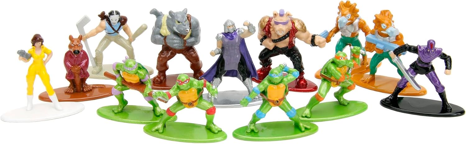 Jada Toys - Turtles Blind Pack Nanofigs, 13 Assorted