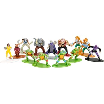 jada toys ninja turtles figure 1 x mystery figure in blind pack - 1 detailed nano collectible figure 4 cm of the teenage mutant ninja turtles 1 of 13 metal toy figures from 3 years