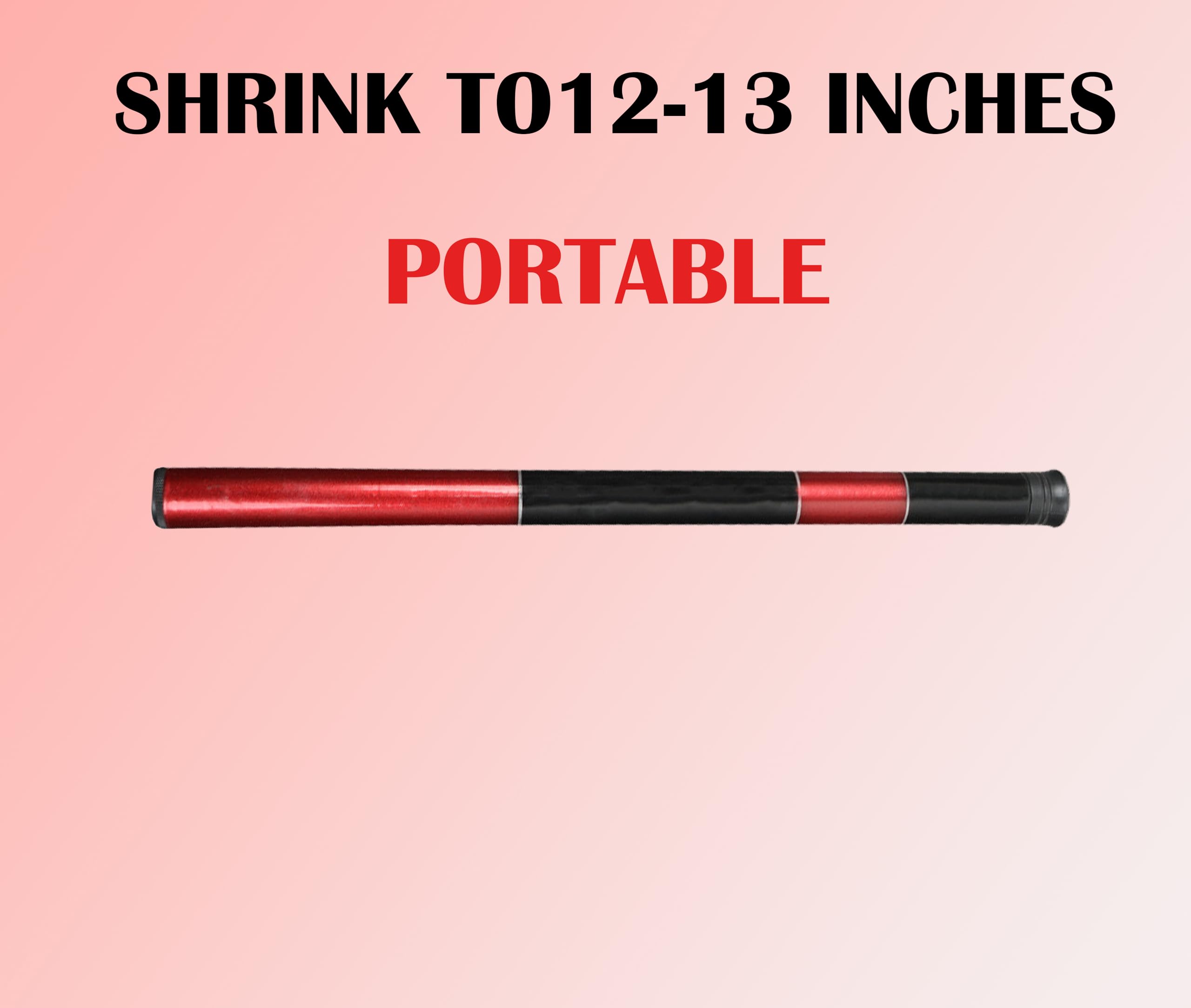 Telescopic Tenkara Rod in 4.9ft/8.8ft/11.8ft-Ultralight Travel Fishing Rods-Portable Collapsible Bass Crappie Rod-Retractable Fishing Pole -Tenkara Fishing Rod
