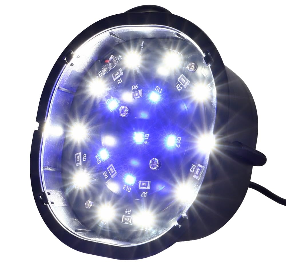 Hobby Terraristik Terra Fix & Easy Nano LED I Iluminación LED regulable para terrarios I Lámpara de terrario con temperatura de color ajustable I Iluminación de terrarios para reptiles, anfibios y