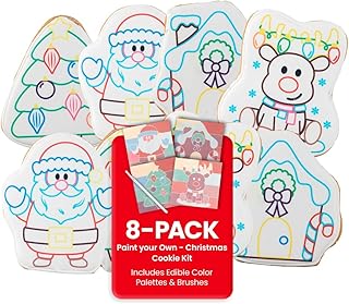 WANDERCRUMB | Christmas Cookie Decorating Kit for Kids | Paint Your Own ...