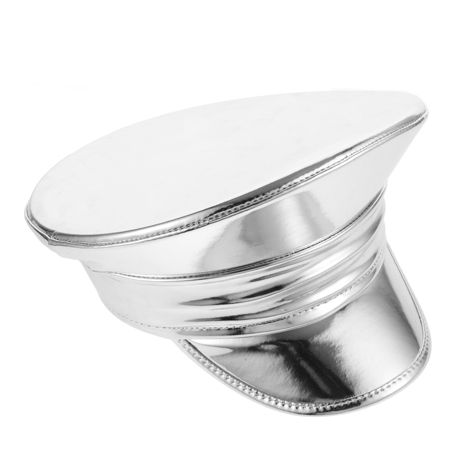 BESPORTBLE Shiny Beret Hat Navy Hat for Women Festival Party Wear Sailor Inspired Women's Navy Cap