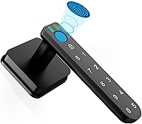Vista 12 de Foxgard - Cerradura de puerta biométrica con perilla inteligente de huellas dactilares, control remoto con aplicación