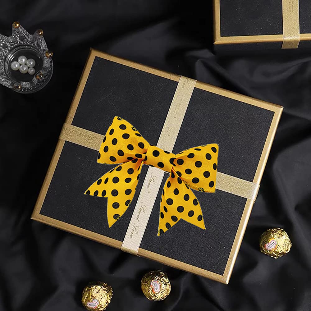 10 Yard Bee Pattern Ribbon - 1-inch Wide Craft Ribbon For DIY Projects