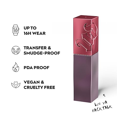 Vista 25 de Urban Decay Vice Lip Bond - Lápiz labial líquido brillante de larga duración, a prueba de transferencia, a prueba de manchas, tonos atrevidos