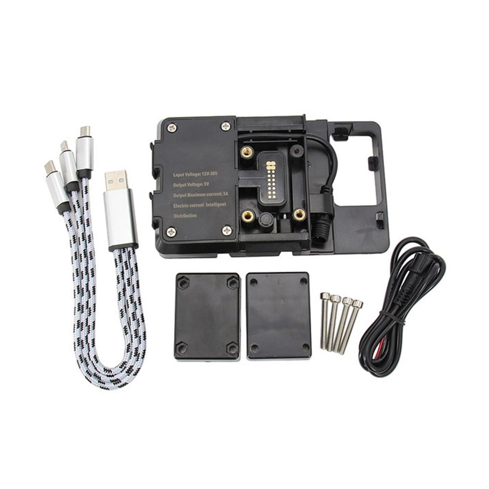 Support navigation GPS TMAX 560 montage haute résistance moto - 6