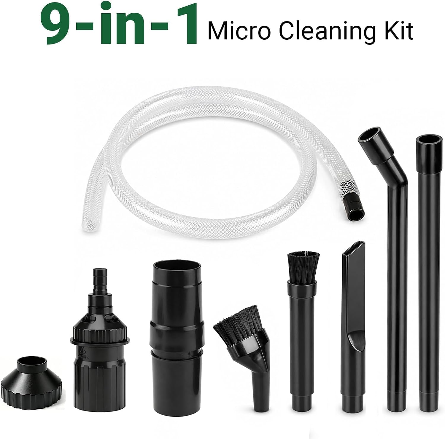 EZ SPARES Micro Vacuum Attachment Kit