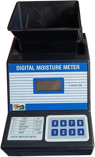 Digital Grain Moisture Meter Wheat, Paddy, Mustard, Maize (Gehun, Dhaan, Sarso,Makka)