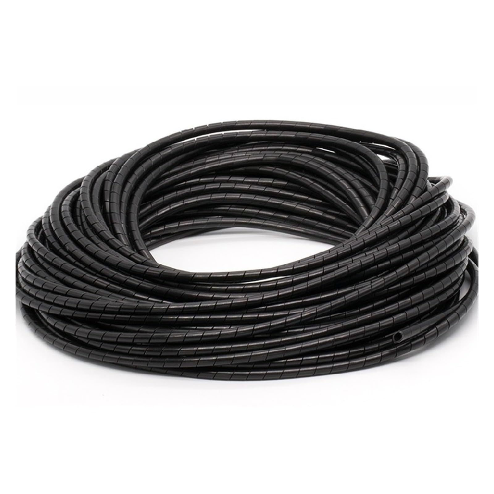 Spiral Cable Wrap 13 Meters – 6mm OD Black Wire Sleeve For Organizing And Protecting Cords & Hoses