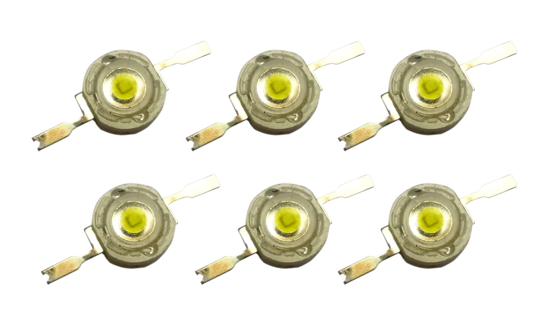 Steko (6 Pieces 3 Watt Super Bright Cool White 6500K SMD LED Diode Chip Light Bulb Lamp for Science Project,s DIY Hobby Kit, Torch, Flashlights, Flood Light-image-14