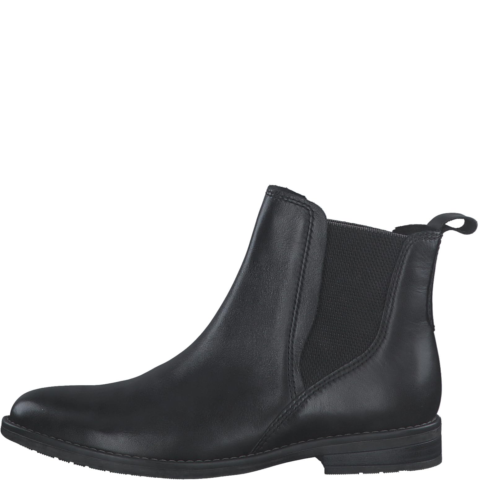 MARCO TOZZI Damen Chelsea Boots aus Leder zum Schlupfen