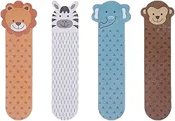 BUBA Kit lixas de unha selva, Multicolorido