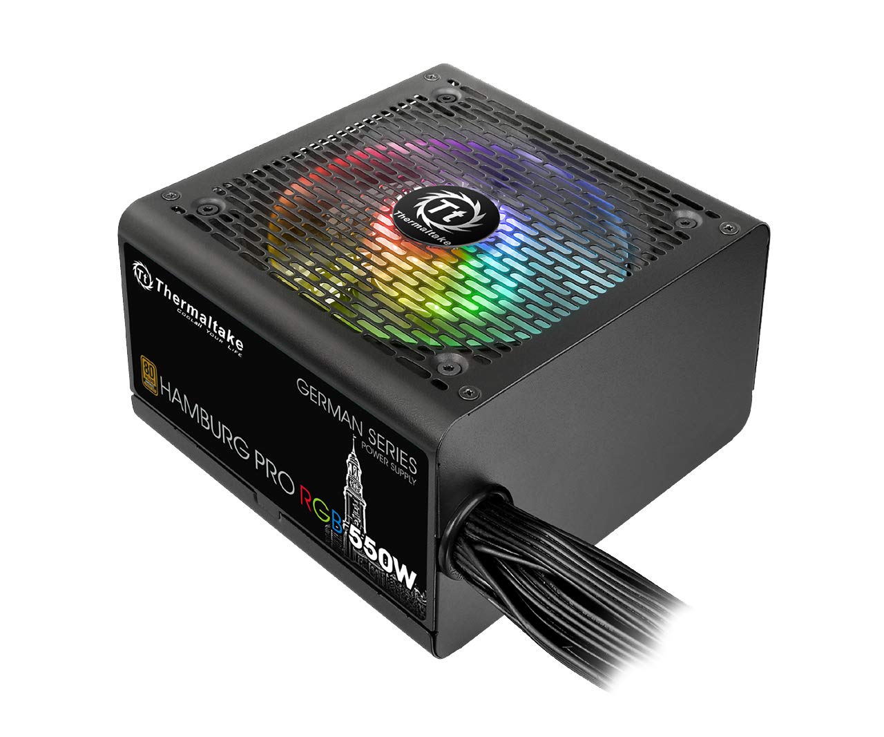 Alimentation ATX Thermaltake German Hamburg Pro RGB 550W, W0592RE