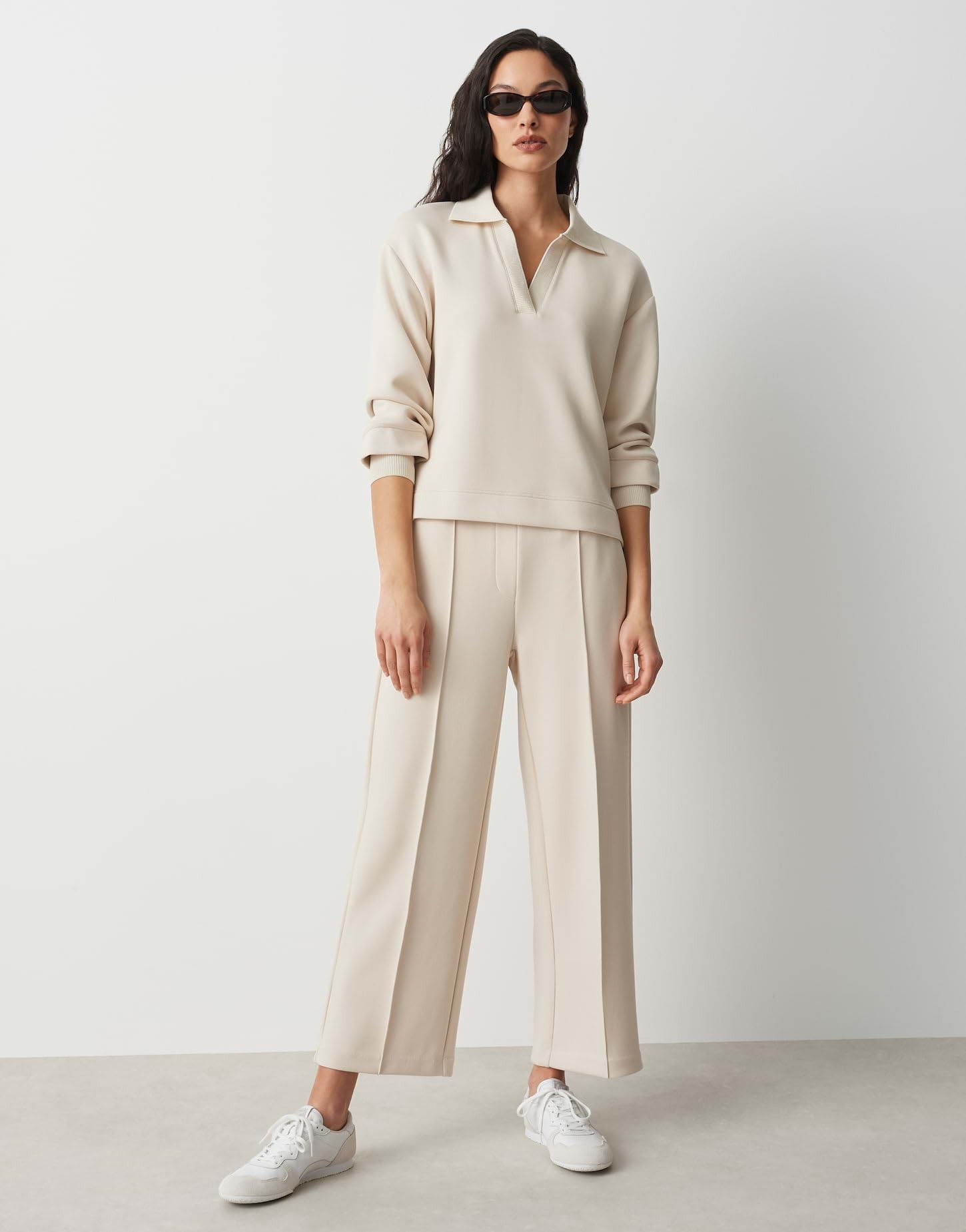 OPUS Damen Sweatshirt | GYHA Regular Sweatshirt im weichen Viskose Mix