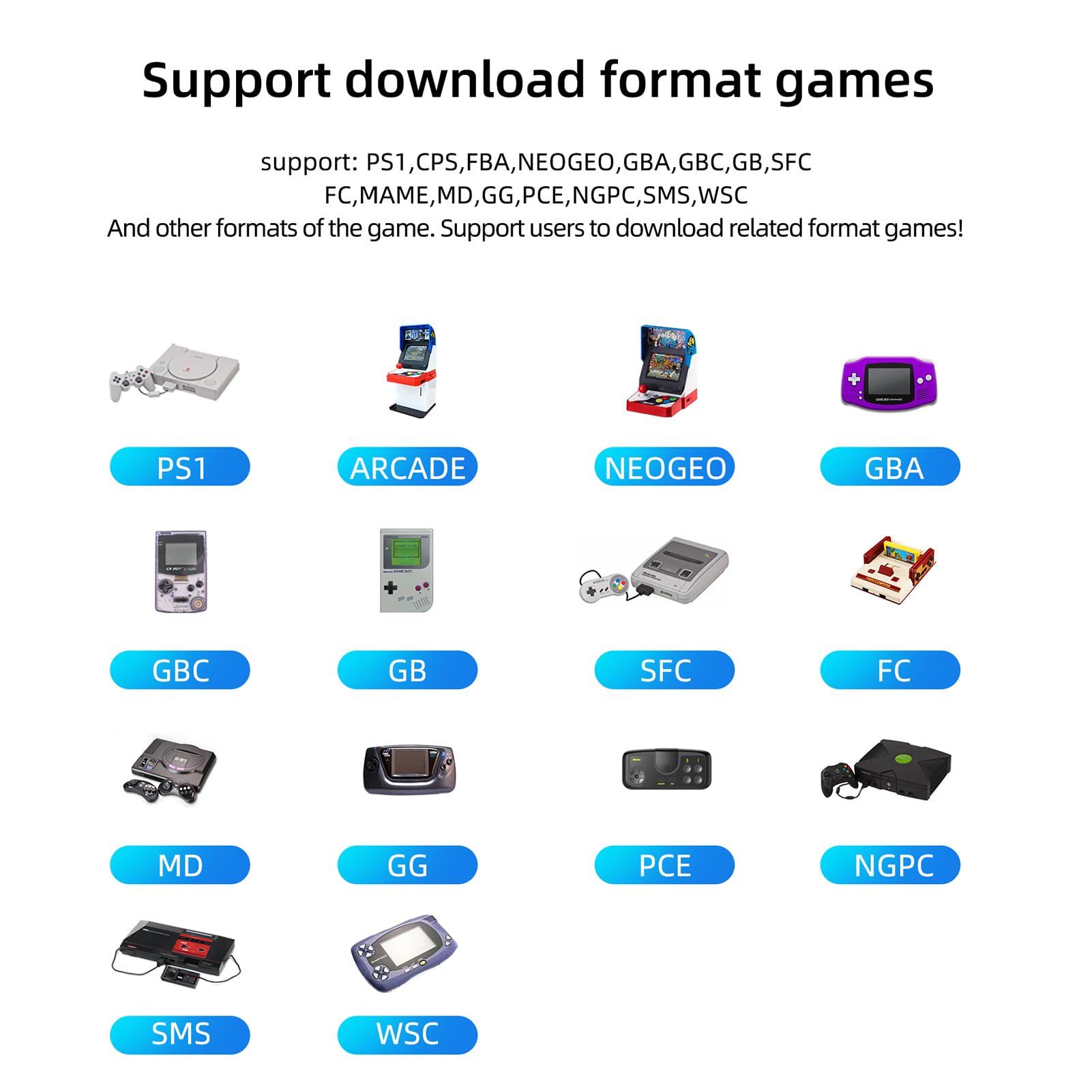 Przeno? konsola do gier,Konsole do gier wideo Przeno? gra retro - Retro Game Player Stabilna klasyczna gra przeno? dla dzieci i przyjació?