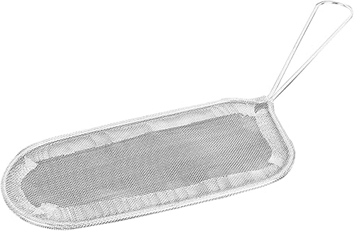 Miniatura 9 de Colador de acero inoxidable para freír cesta de cocina Cesta frita Colador Cesta para freír Cesta de comida de mango largo Cesta de freír