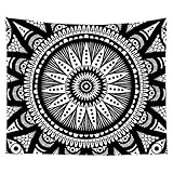 Múltiples ocasiones: tapiz Ylyouni adecuado para dormitorio, sala de estar, comedor, dormitorio universitario, decoración de pared de oficina. Se puede utilizar como cortinas, separador de habitaciones, manteles, fundas de sofá, mantas de picnic, manta de playa o toalla de playa de acuerdo a tu preferencia. lo que hace que sea un regalo maravilloso para tus hijos, amigos o familiares.