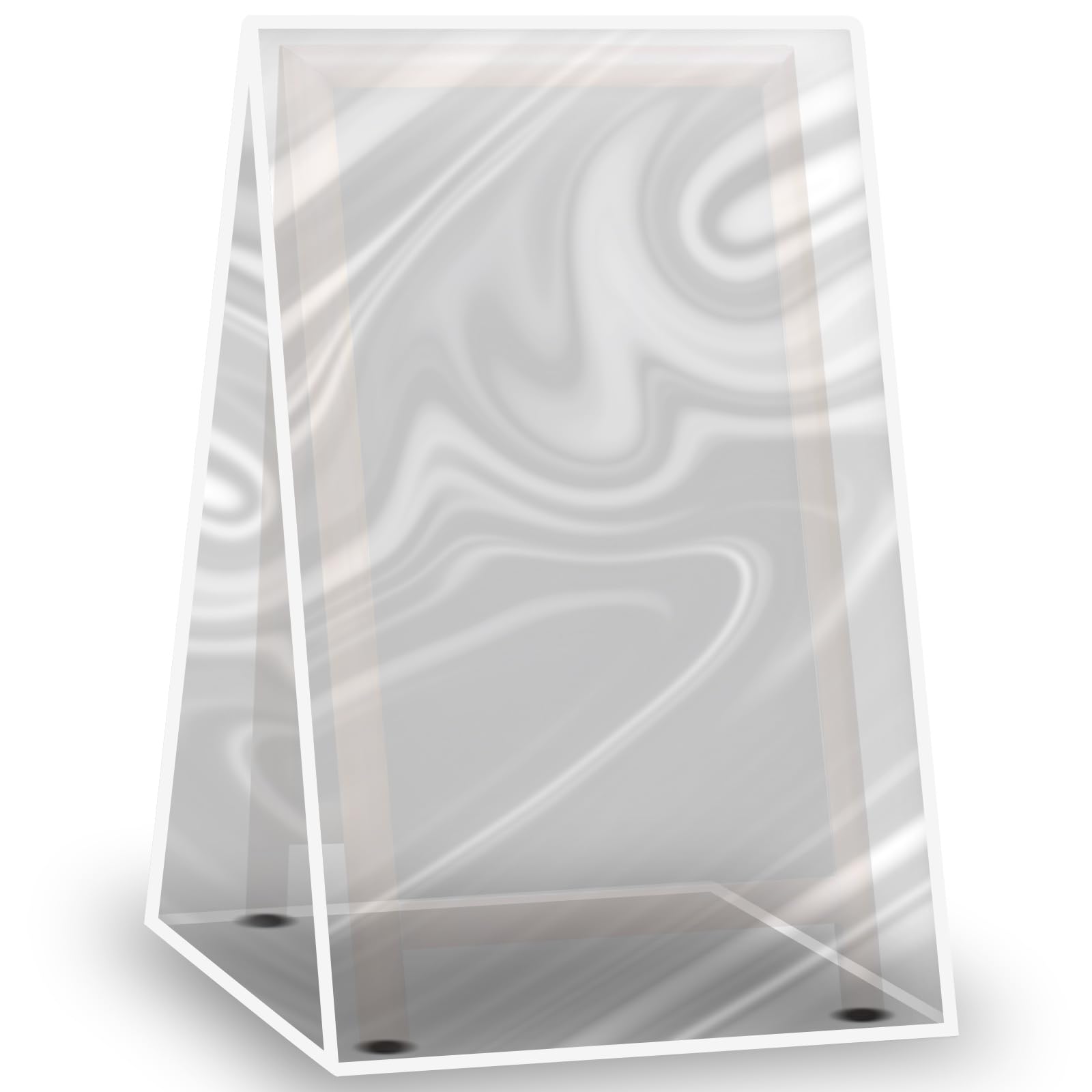 Ribbonlic PVC Chalkboard Sign Cover, Transparent, Outdoor, 40 x 27 x 22 Inch, Waterproof, Indoor, Business, Large, Double Sided, Waterproof Cover (Cover Only)