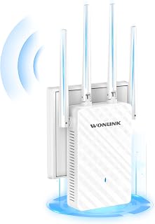 1200Mbps Dual Band Wireless Repeater, WiFi Extender Signal Booster