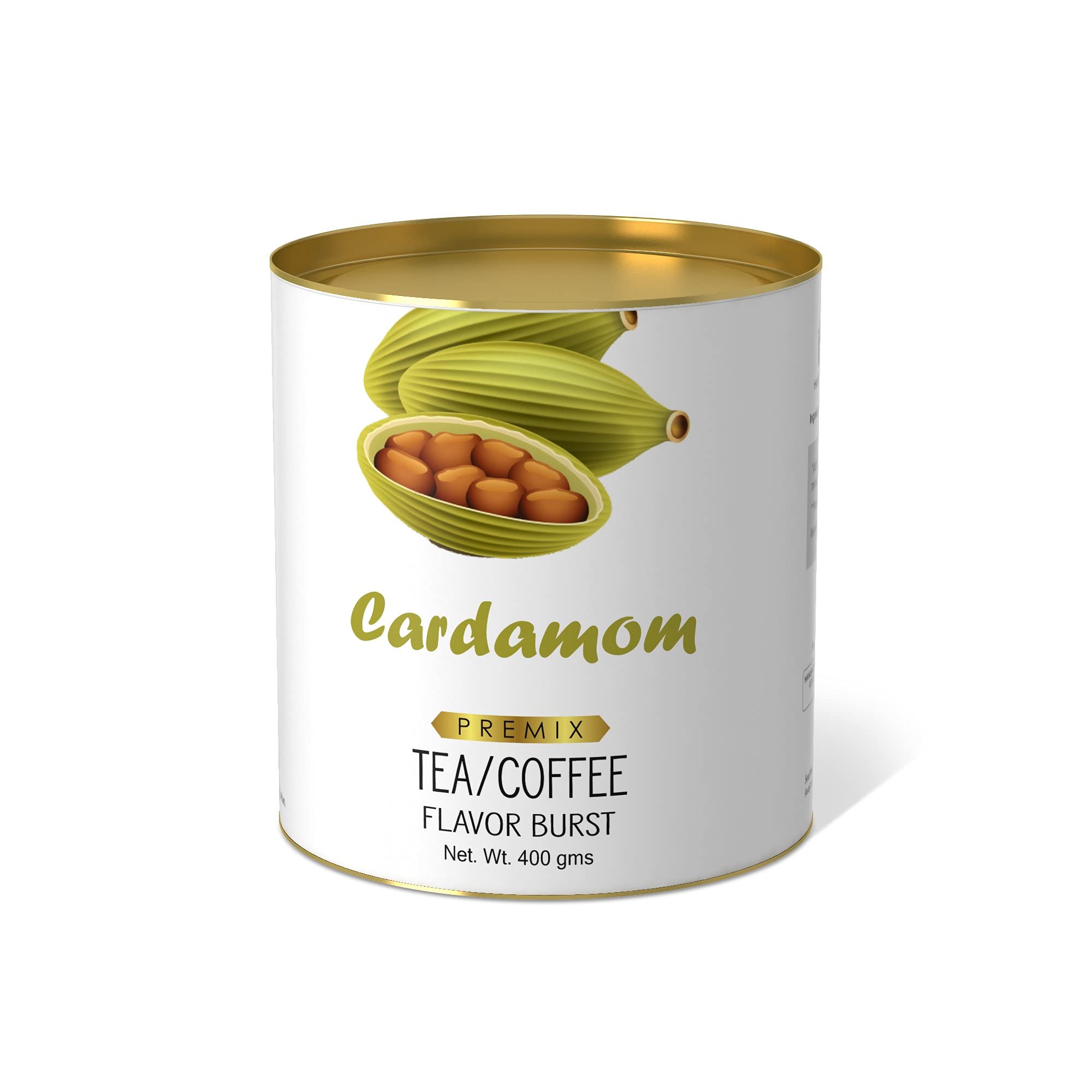 Cardamom Flavor Burst. Just add to your Tea, Coffee, Frappe, Milkshake, Hot Milk (800gm)