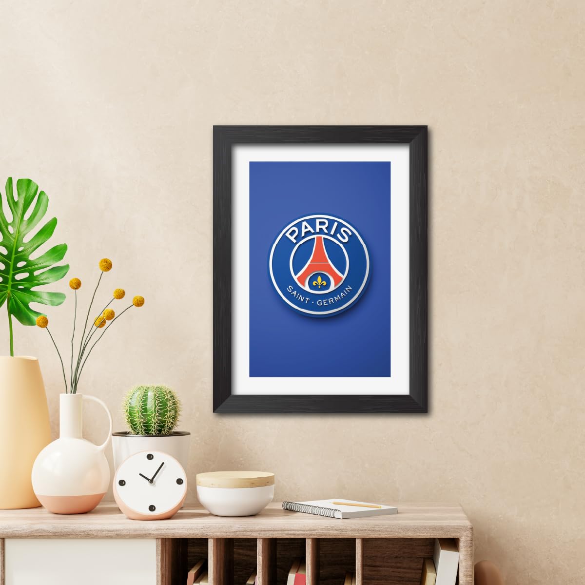 TenorArts Paris Saint-Germain PSG Football Club 3D Textured Logo