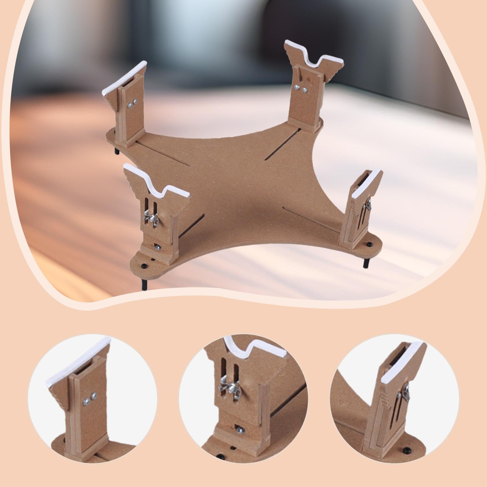 Base di Appoggio per Aeromodelli in 1/48 E 1/72, Supporto per Modellini.