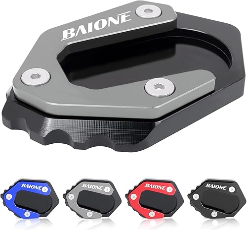 Worldmotop - Almohadilla de repuesto para soporte lateral de motocicleta BMW F750GS F750 GS 2021 F850GS F850 GS 2021 ampliadora placa de extensión