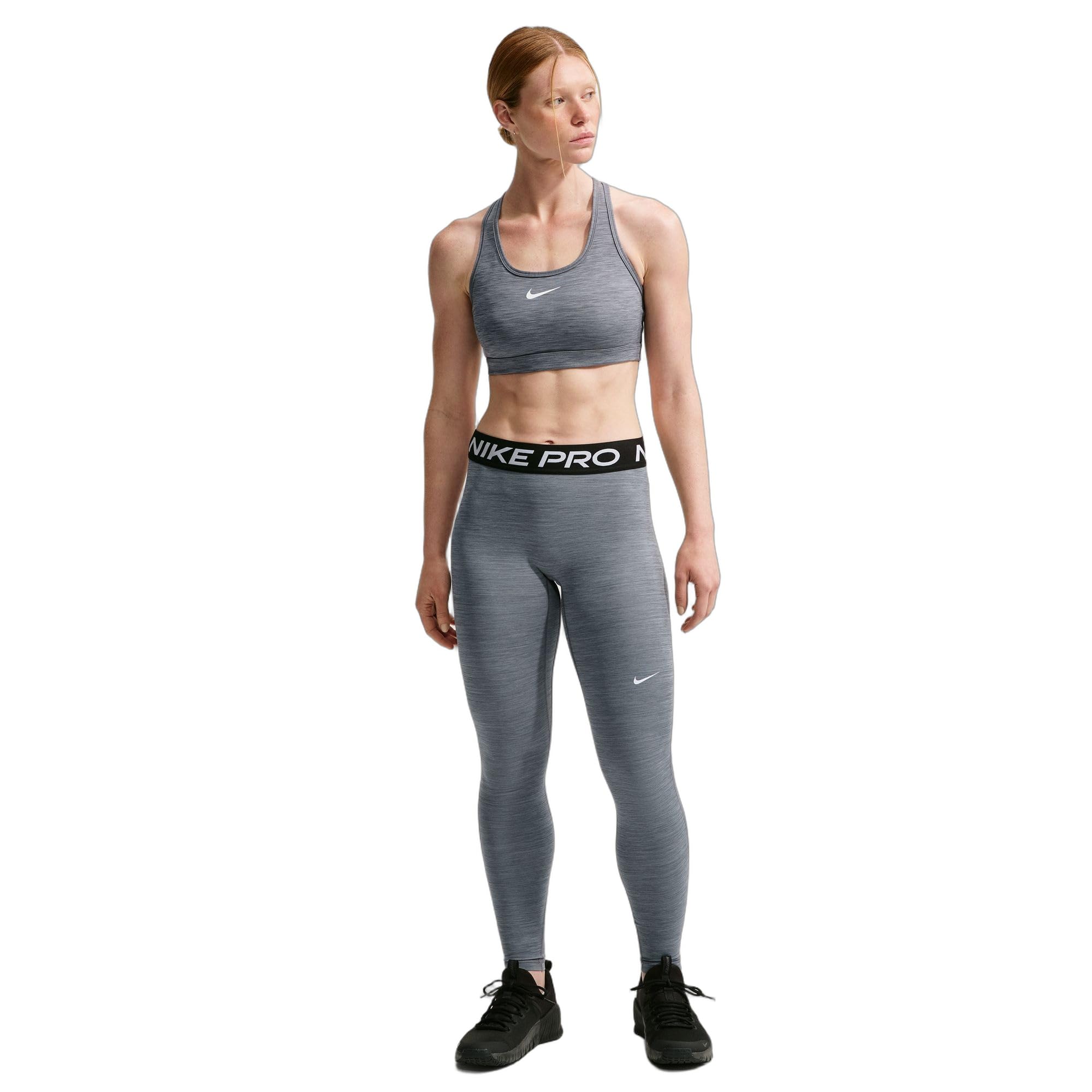NIKE Pro Leggings in voller Länge mit mittelhohem Bund für Damen, IQ0886