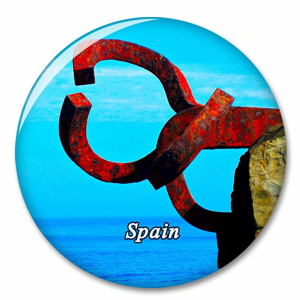 Spain Comb Of The Wind San Sebastian Fridge Magnet Decorative Magnet Bottle Opener Tourist City Travel Souvenir Collection Gift Strong Refrigerator Sticker