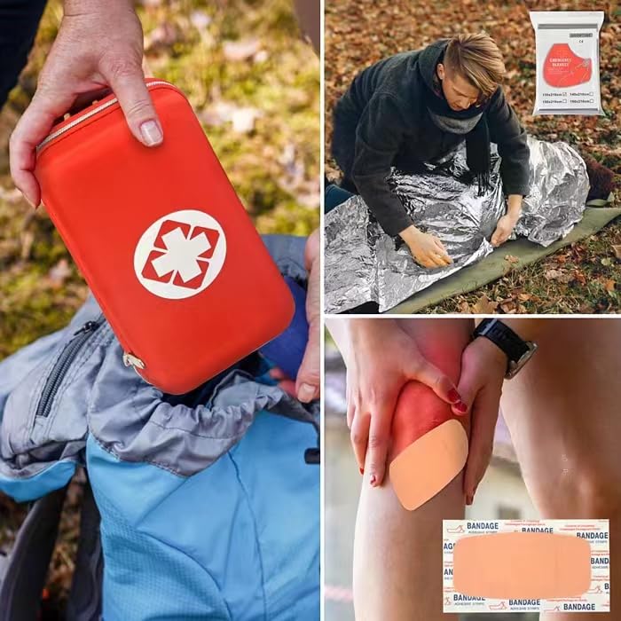 First Aid Kit 410 Piece Emergency Kit Survival Kits survival gear - 4
