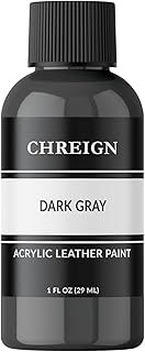 Acrylic Leather Paint, Dark Gray - Paint Custom Shoes & Sneakers 1 oz.