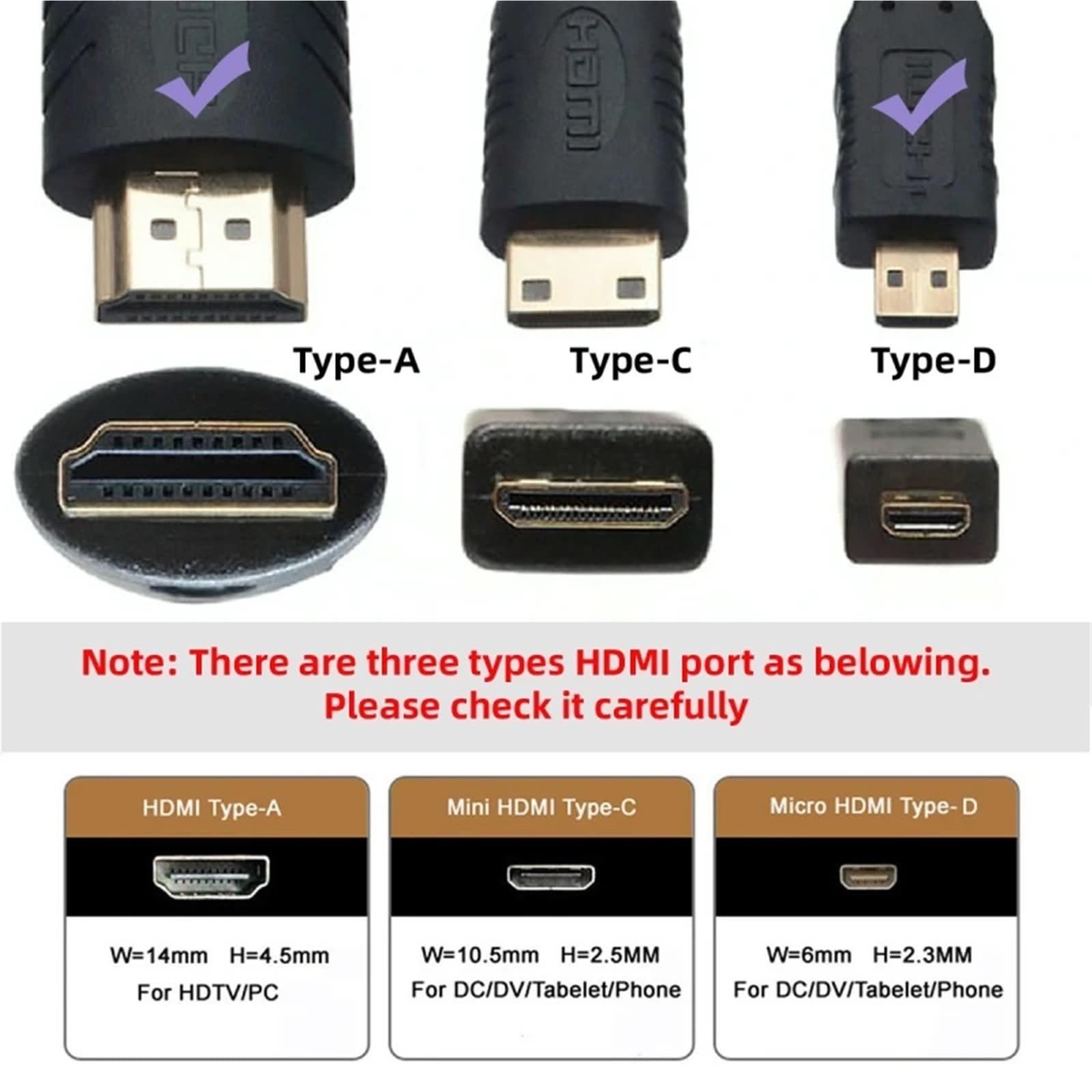 UHD 8K Mini HDMI kabel kompatybilny z HDMI 0,5 m, 1 m, 3 m, HDMI 2,1 V, do aparatu, TV, tabletu, obsługa 4K 5K Micro HD eARC HDR10 HDCP (8K Mini HD-HDMI, 5 m)